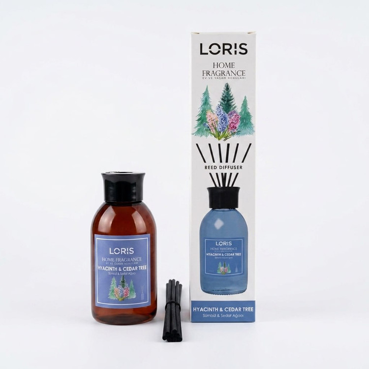 خوشبو کننده لوریس رایحه سنبل و چوب سدر (Hyacinth & Cedar Tree) حجم ۱۰۰ میل
