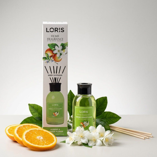 خوشبو کننده لوریس با رایحه یاس و شکوفه پرتقال (JASMINE & ORANGE FLOWER) – ۱۰۰ میل