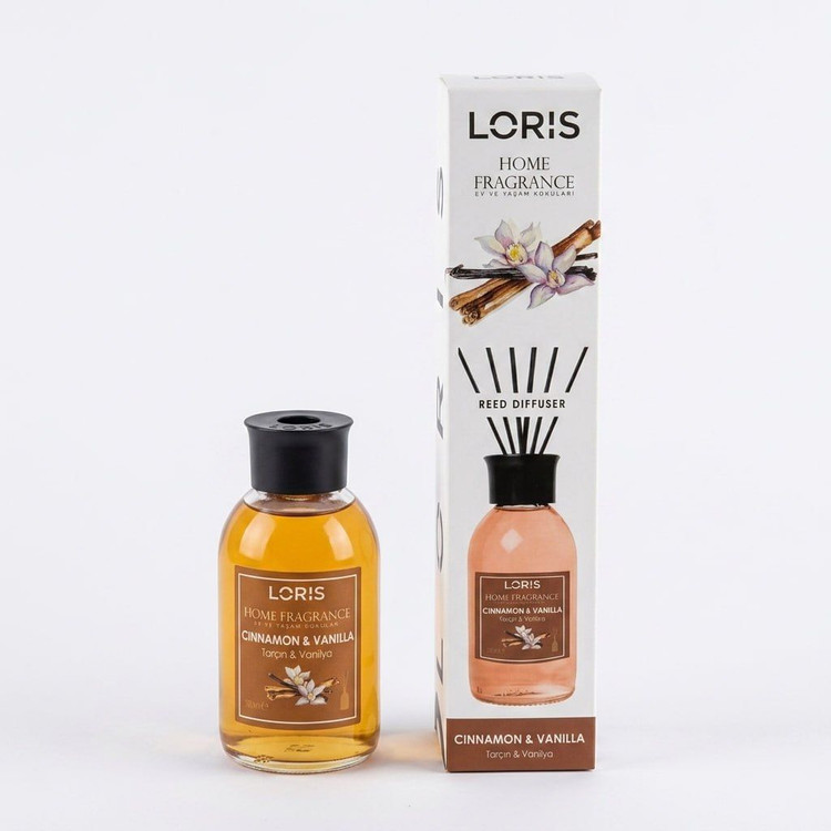 خوشبو کننده لوریس با رایحه دارچین و وانیل (CINNAMON & VANILLA) – ۱۰۰ میل